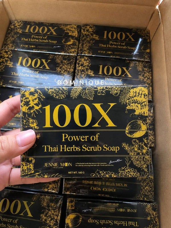 JENNIE MOON 100X THAI HERBS SCRUB SOAP