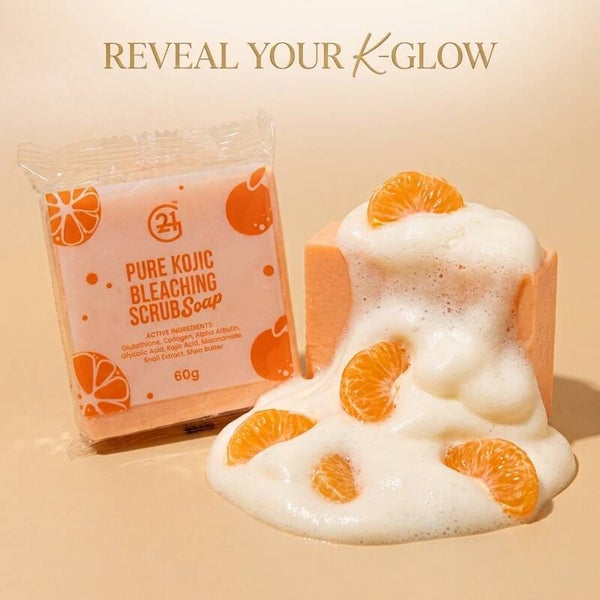 G21 Pure Kojic Bleaching Scrub Soap