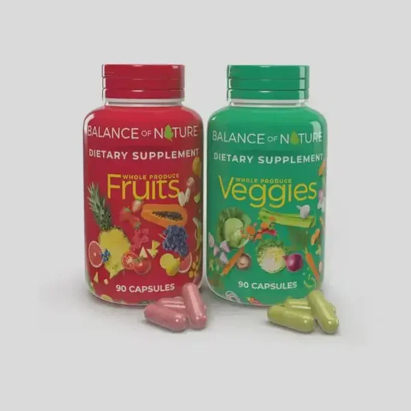 Balance of Nature Fruit & Veggie Supplement Pack SET