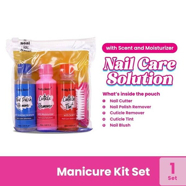 Pretty Secret Manicure & Pedicure Kit Set