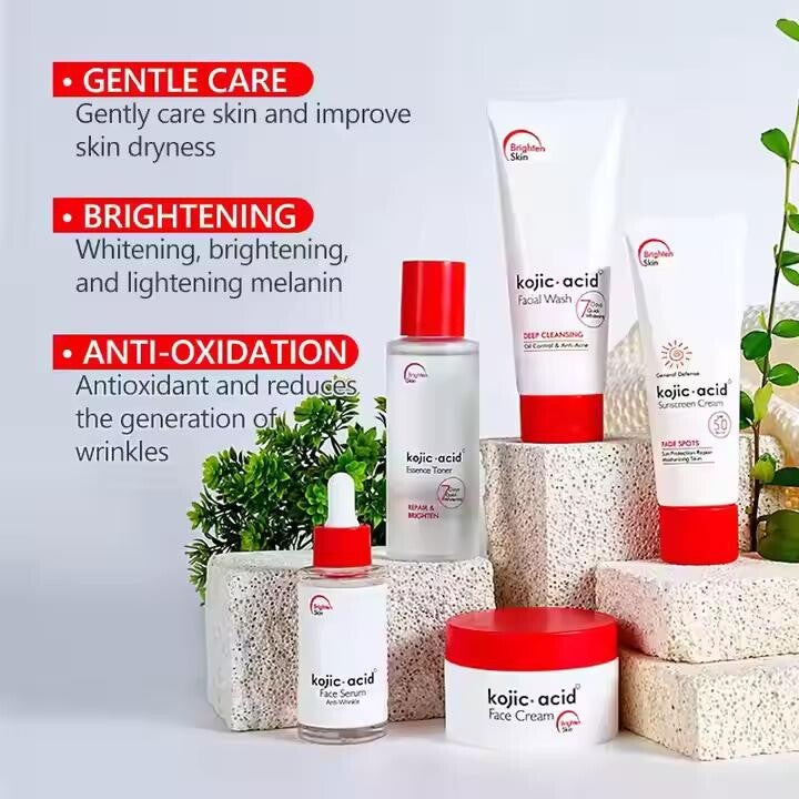 Kojic Acid Whitening & Lightening Skin Care Set