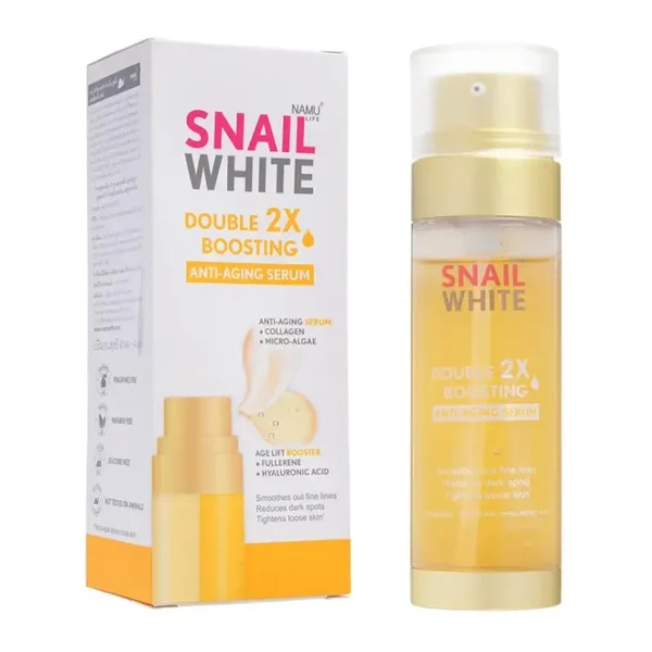 SNAILWHITE - Double Boosting Anti-Aging Serum