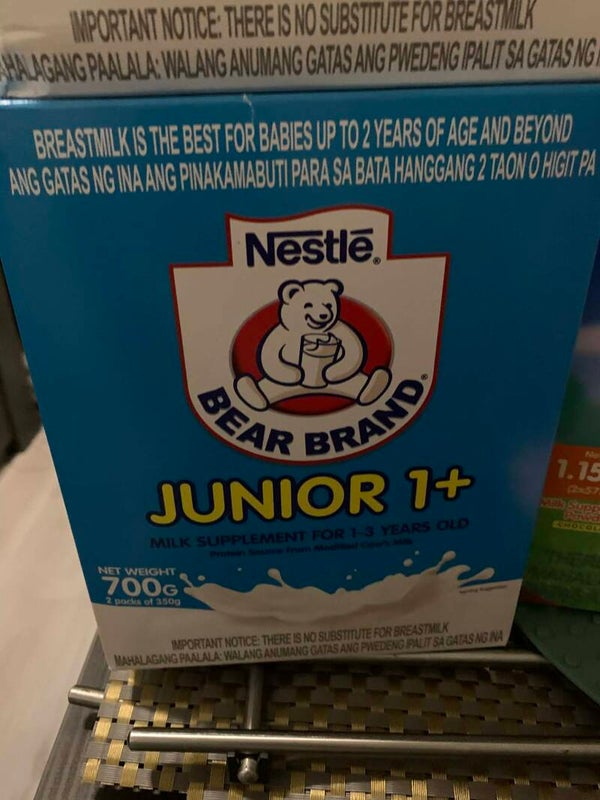 Bear brand Junior 1+