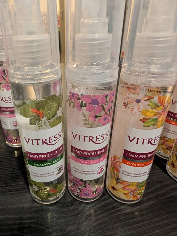 VITRESS Hair Freshener Floral Bloom 100ml Bundle
