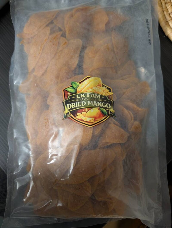 Dried Mango - LK FAM 1kg with chilli powder