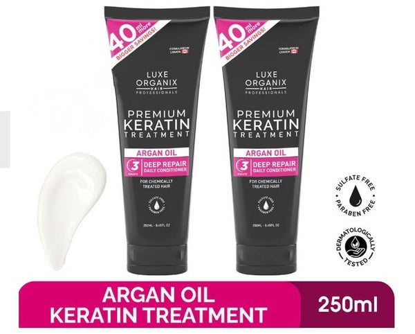 Luxe Organix Luxe Organix Keratin Treatment Argan Oil