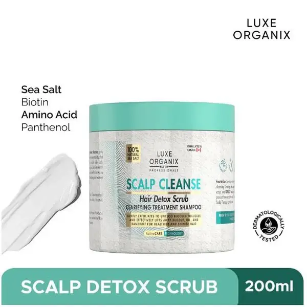 Luxe Organix Scalp Cleanse Hair Detox Scrub