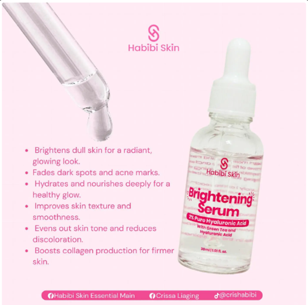 HABIBI SKIN Brightening Serum With Hyaluronic Acid, 30 Ml
