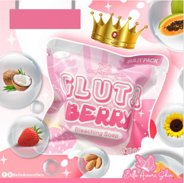 Bella Amore Gluta Berry Bleaching Soap x 1