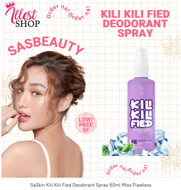 SaSkin Kili Kili Fied Deodorant Spray 60ml Miss Flawless