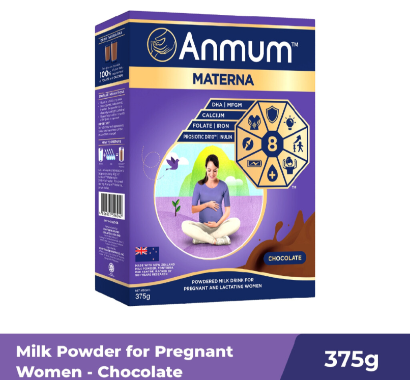 Anmum Materna Pregnancy Milk Powder Chocolate 375G