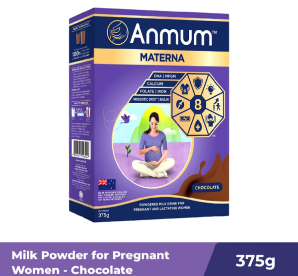 Anmum Materna Pregnancy Milk Powder Chocolate 375G