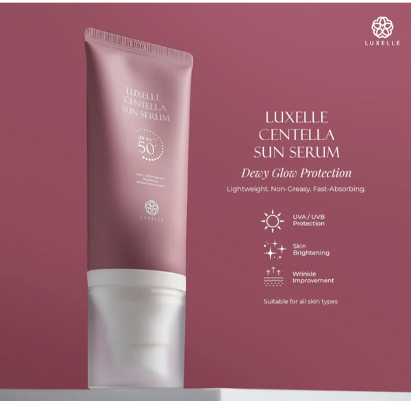 Luxelle Centella Sun Serum SPF PA 50+++
