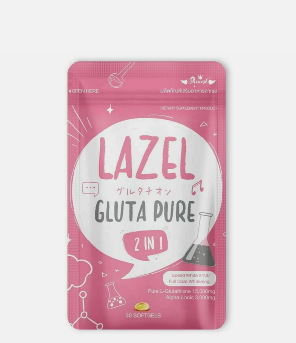 Lazel Gluta Pure 2 in 1 Whitening Skin Aura Anti Aging Antioxidant
