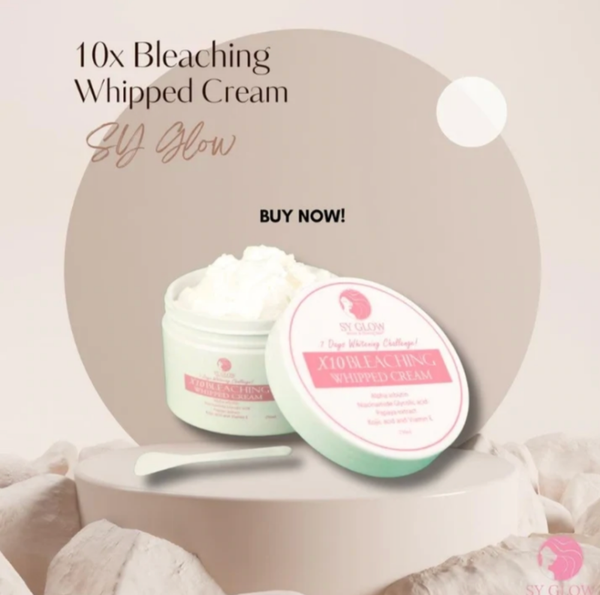SY Glow 10x Bleaching Cream Instant White - 250ml