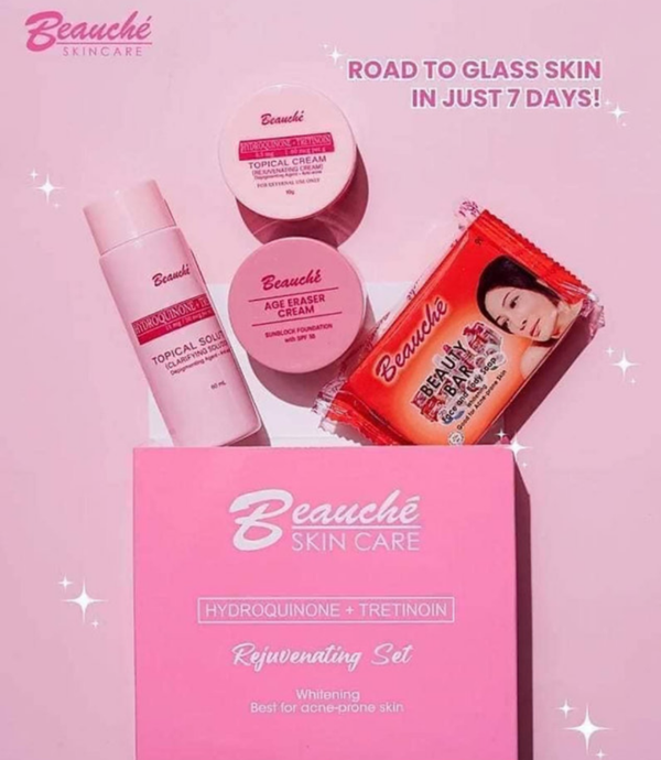 Beauche Skin Care( Hydroquinone+ Tretionoin) Rejuvenating Set