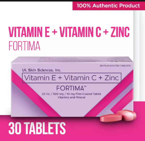 Fortima Vitamin E,C, ZINC 30 pcs
