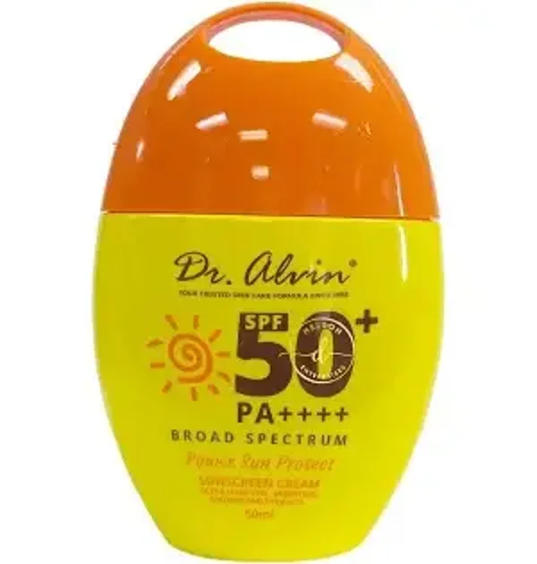 Dr. Alvin Sunscreen Cream SPF 50+ PA++++