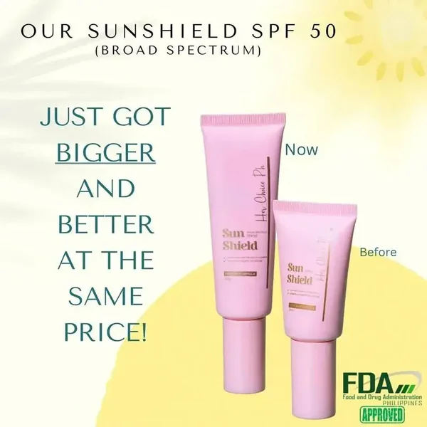 Her Choice Ph Sun Shield Broad Spectrum SPF50 50g