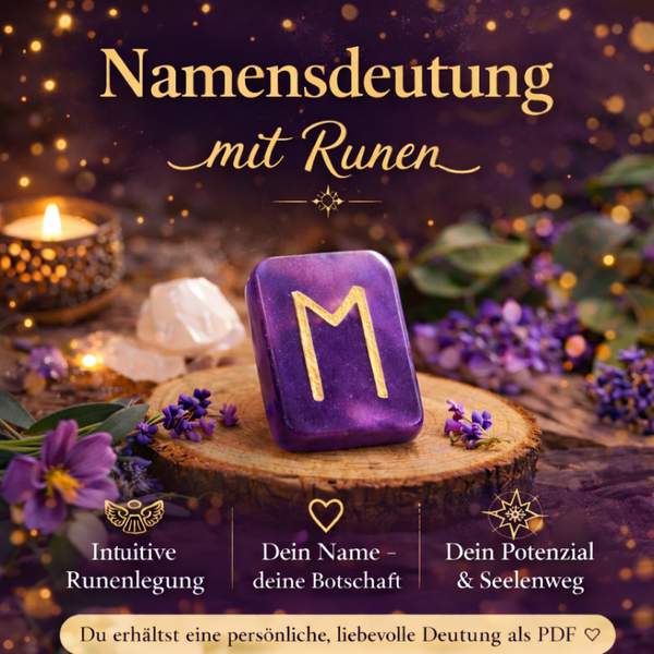 Namensdeutung mit Runen als PDF - Was dein Vorname wirklich bedeutet