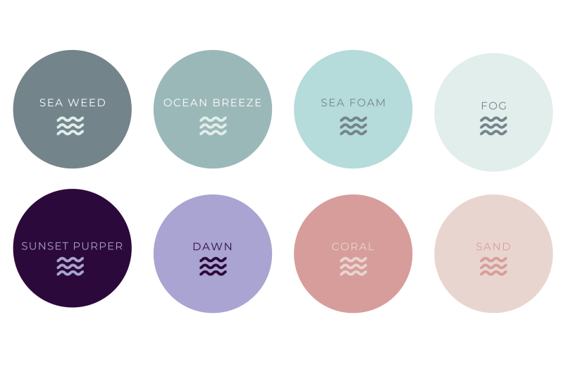 Kleurpalet Yoga For Surfers