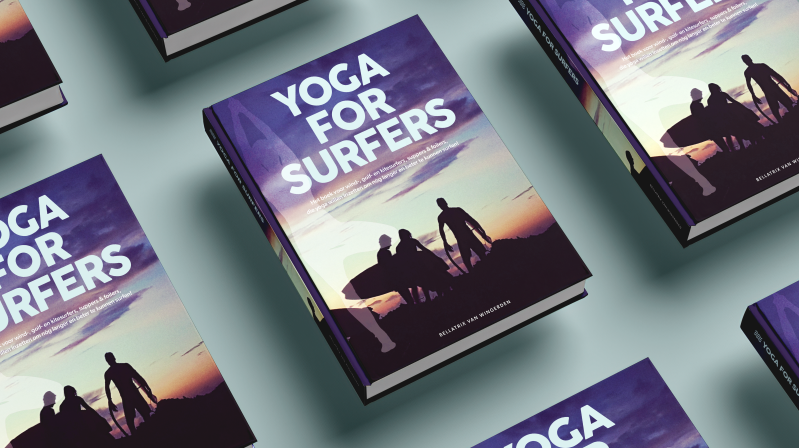Yoga For Surfers cover van het boek