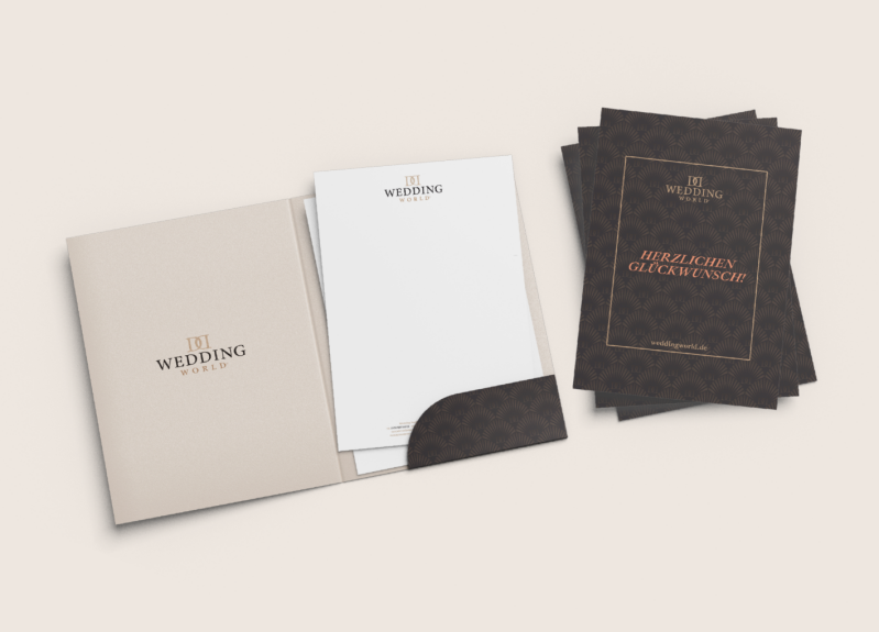 Wedding World store - factuurmappen