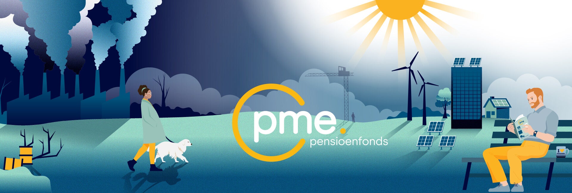 PME pensioenfonds portfolio omslag