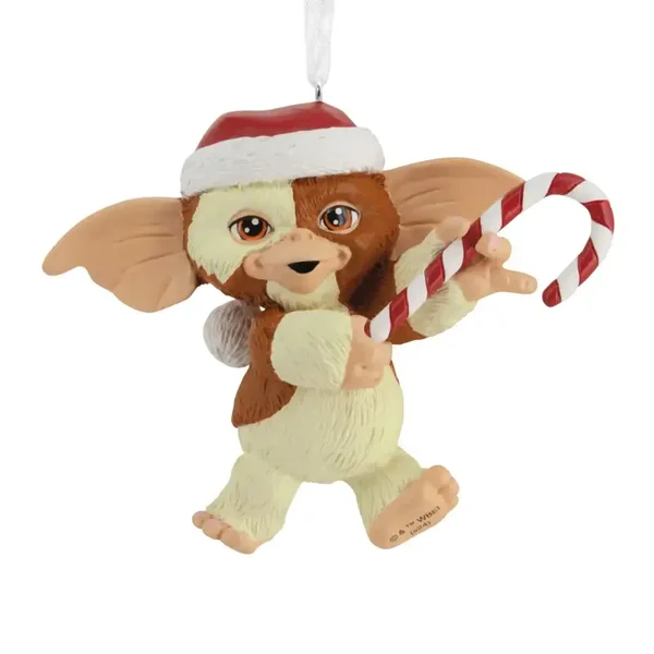 Gremlins Gizmo Candy Cane Hanging Ornament – Collectable