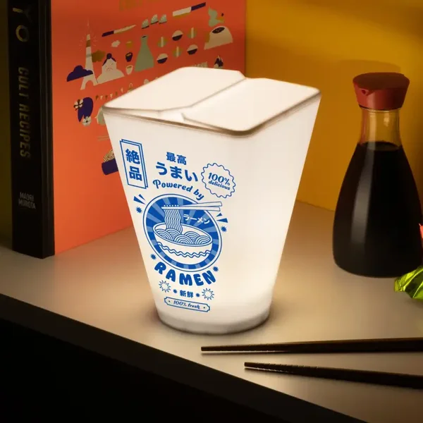 Ramen Noodle Light-Up Box Lamp – Fun Decor