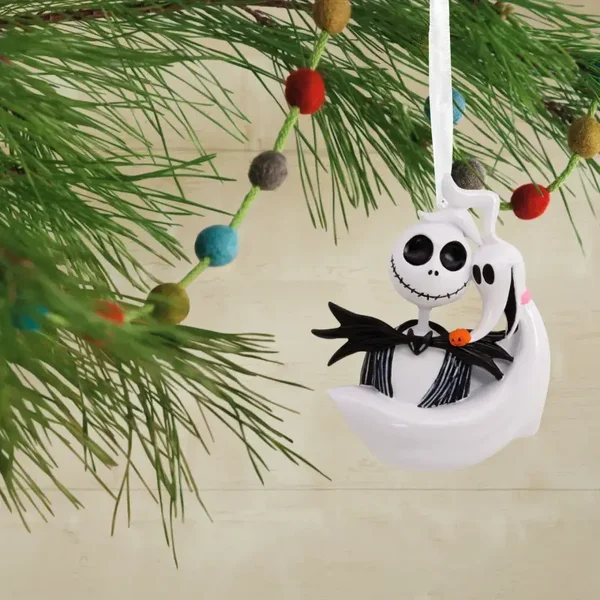Nightmare Before Christmas Jack & Zero Hanging Ornament