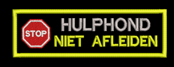Hulphond Patches rechthoek