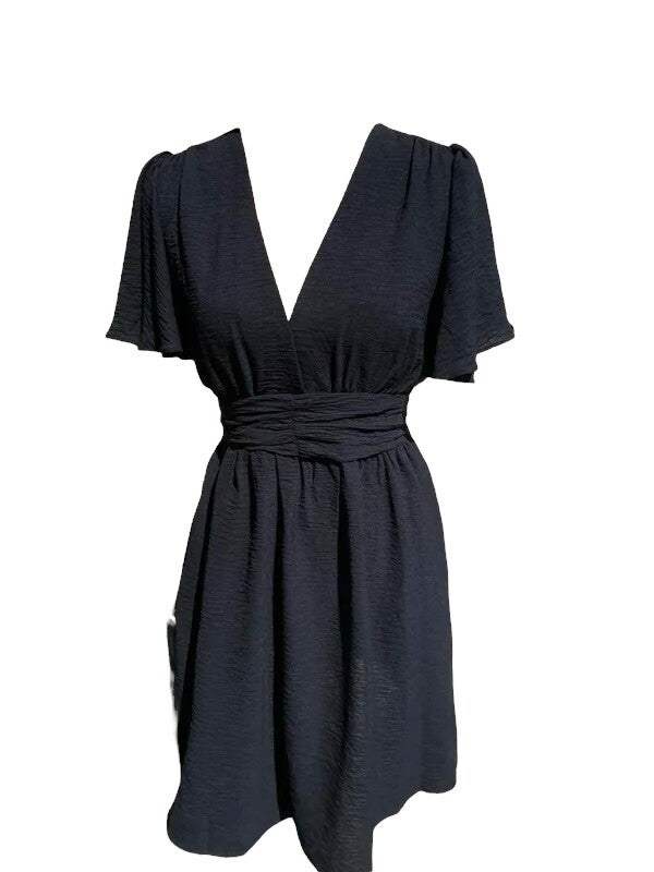 Robe Courte Georgia Noire