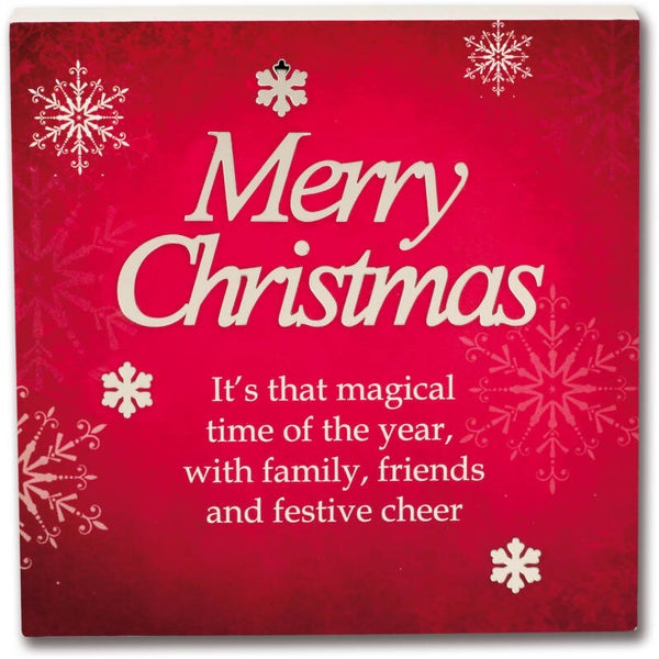 Said With Sentiment Cropped Said with Sentiment Said With Sentiment Merry Christmas Wall Art