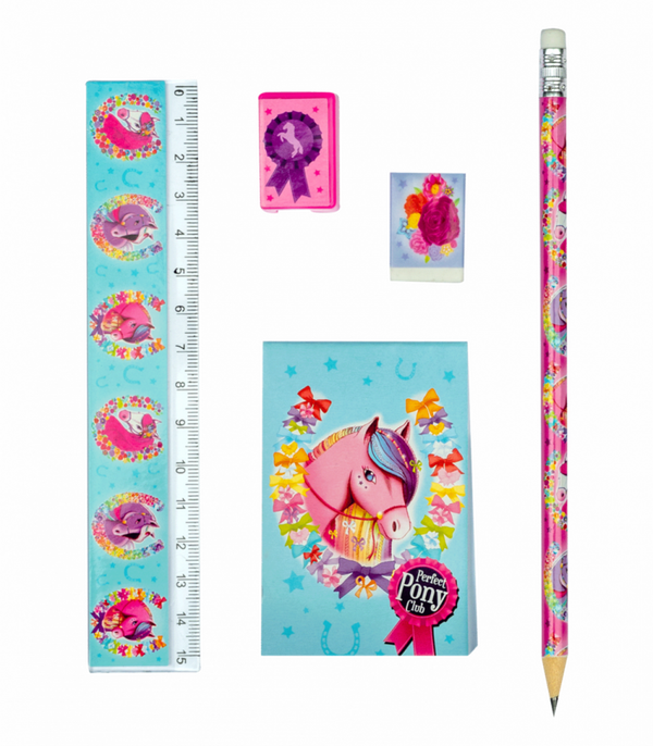 WALDHAUSEN PONY WRITING SET, 5-PIECE