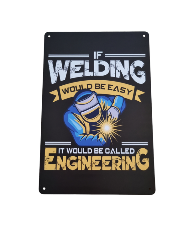 Metalen Wandbord - easy