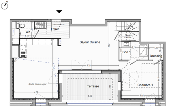 T5 en Duplex ORMA / Briançon / 3-ème Trim. 2027