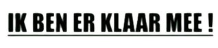 ikbenerklaarmee