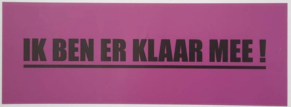 Roze, raamsticker zelfklevend vinyl