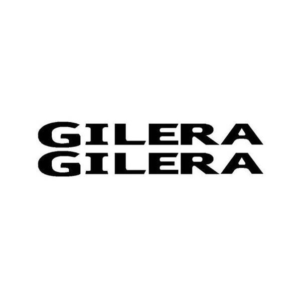 Gilera Runner - Gilera logo groot sticker (2delig)