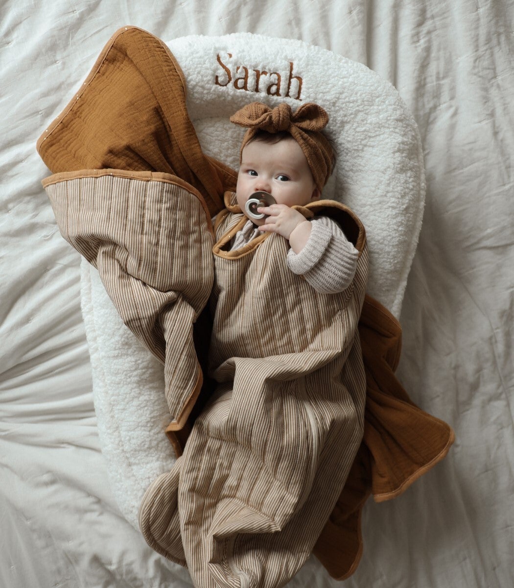 Babynest teddy - Wit *LEVERTIJD 10 werkdagen*