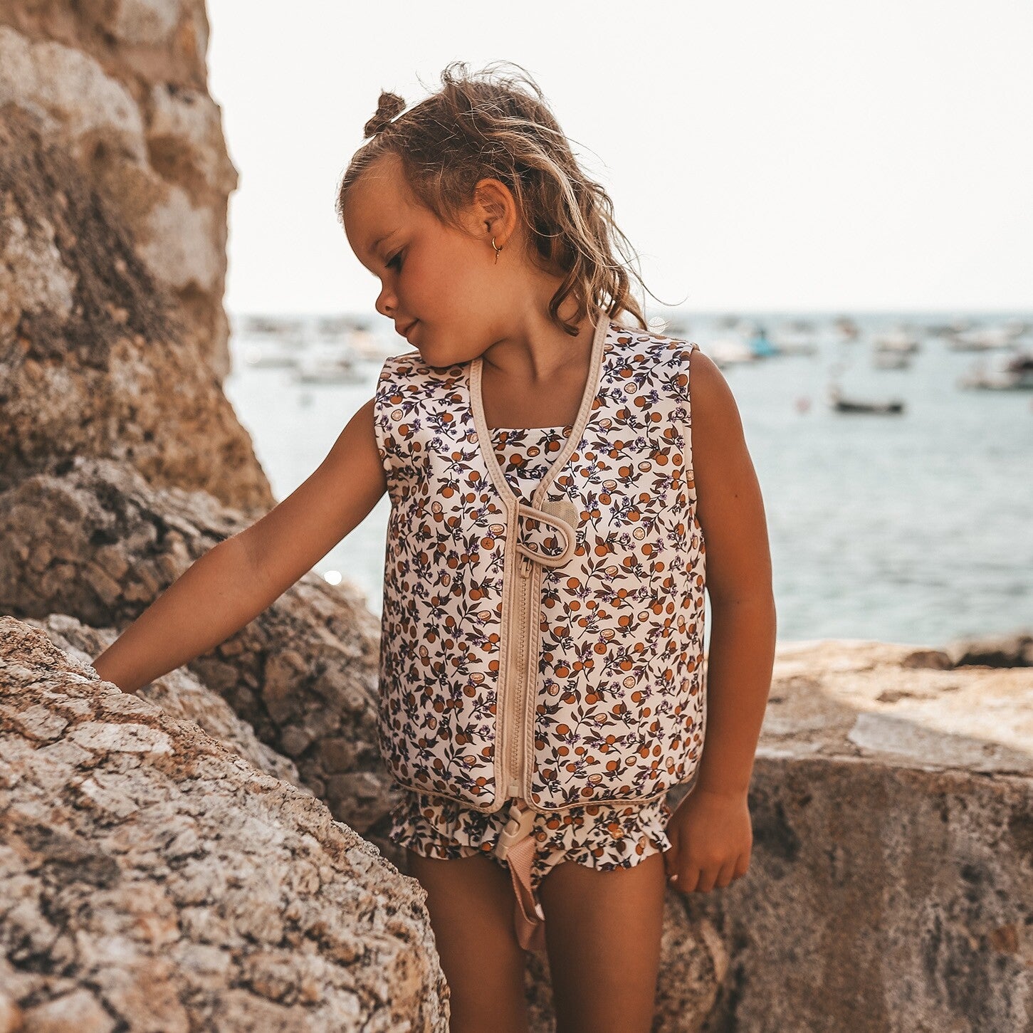 Salted Stories | Little Koekies | L'orange Floating Vest | Zwemvest