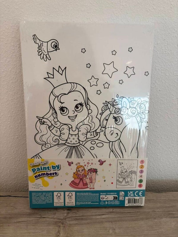 Schilderen op nummer PRINCES