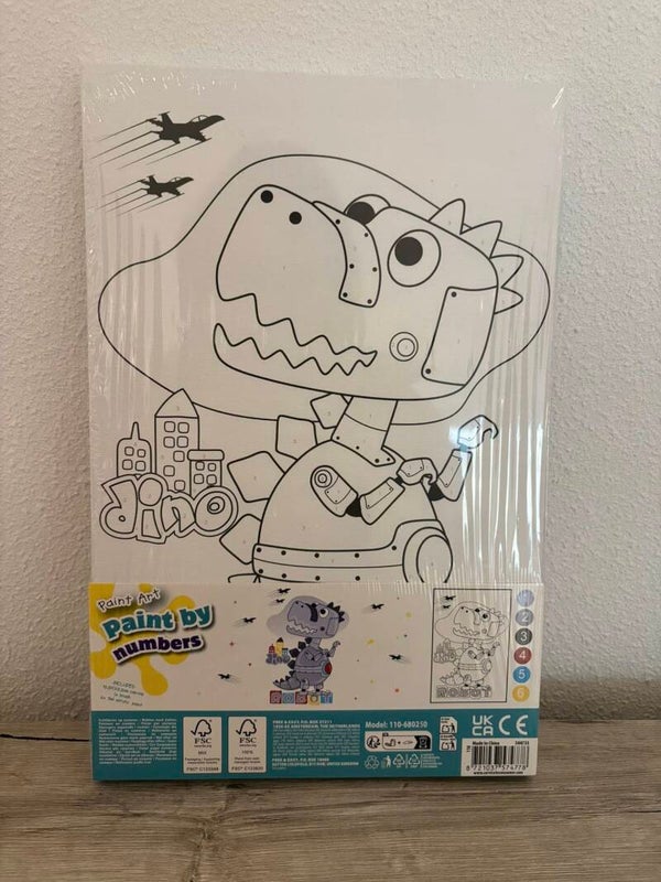 Schilderen op nummer Robot DINO
