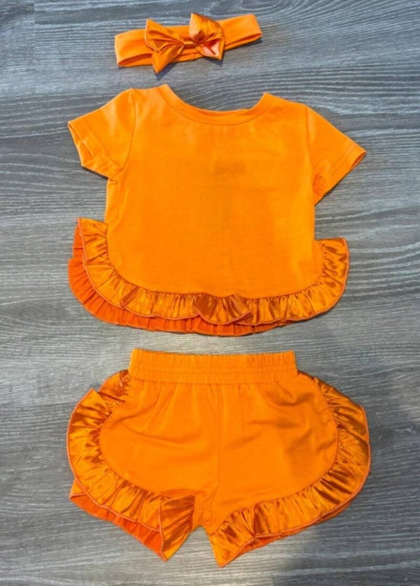 Short set - Oranje