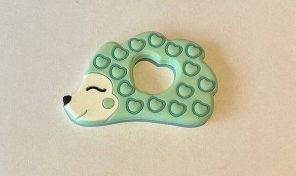 Bijtring Egel - Mint Groen