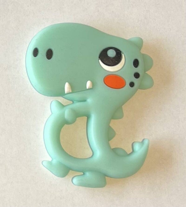 Bijtring Dino - Mint Groen