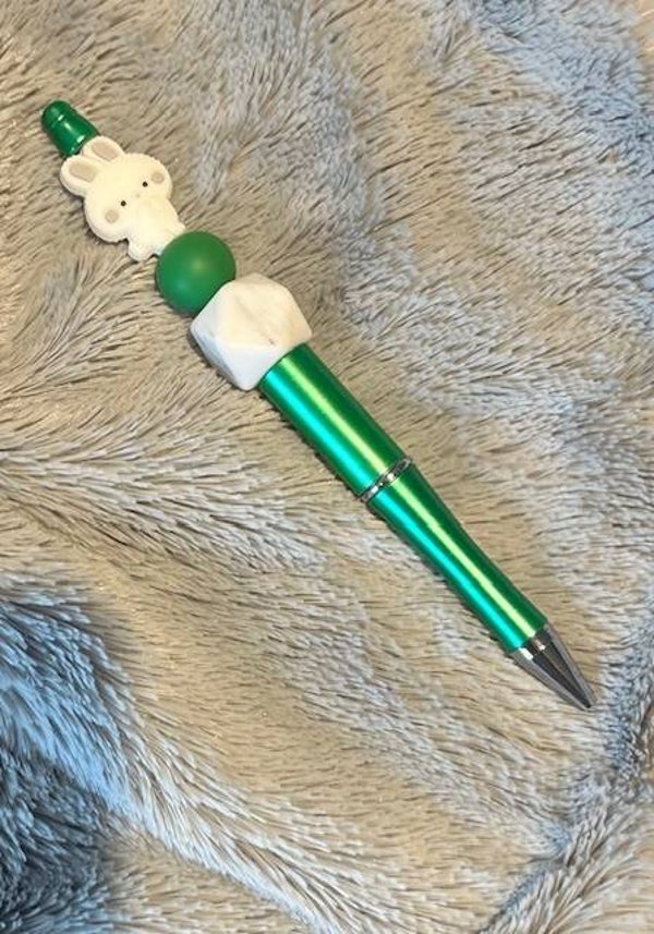 Groen / Wit pen