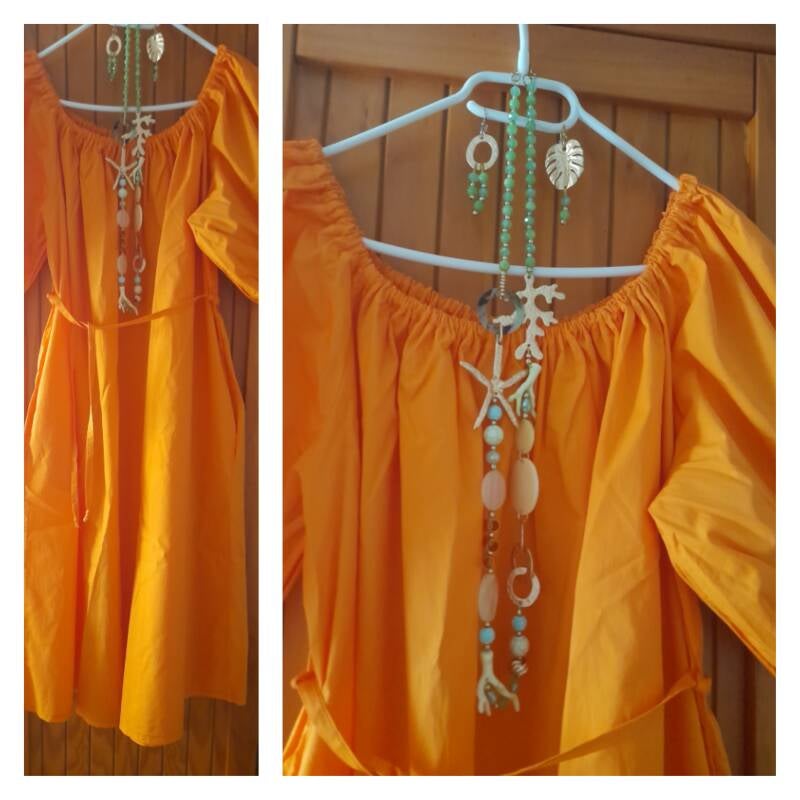 Oranje Jacqueline sieraden
