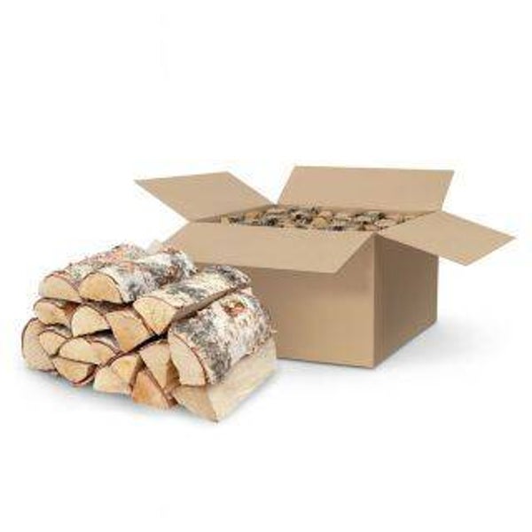 20kg Box Of Kiln Dried Birch Logs